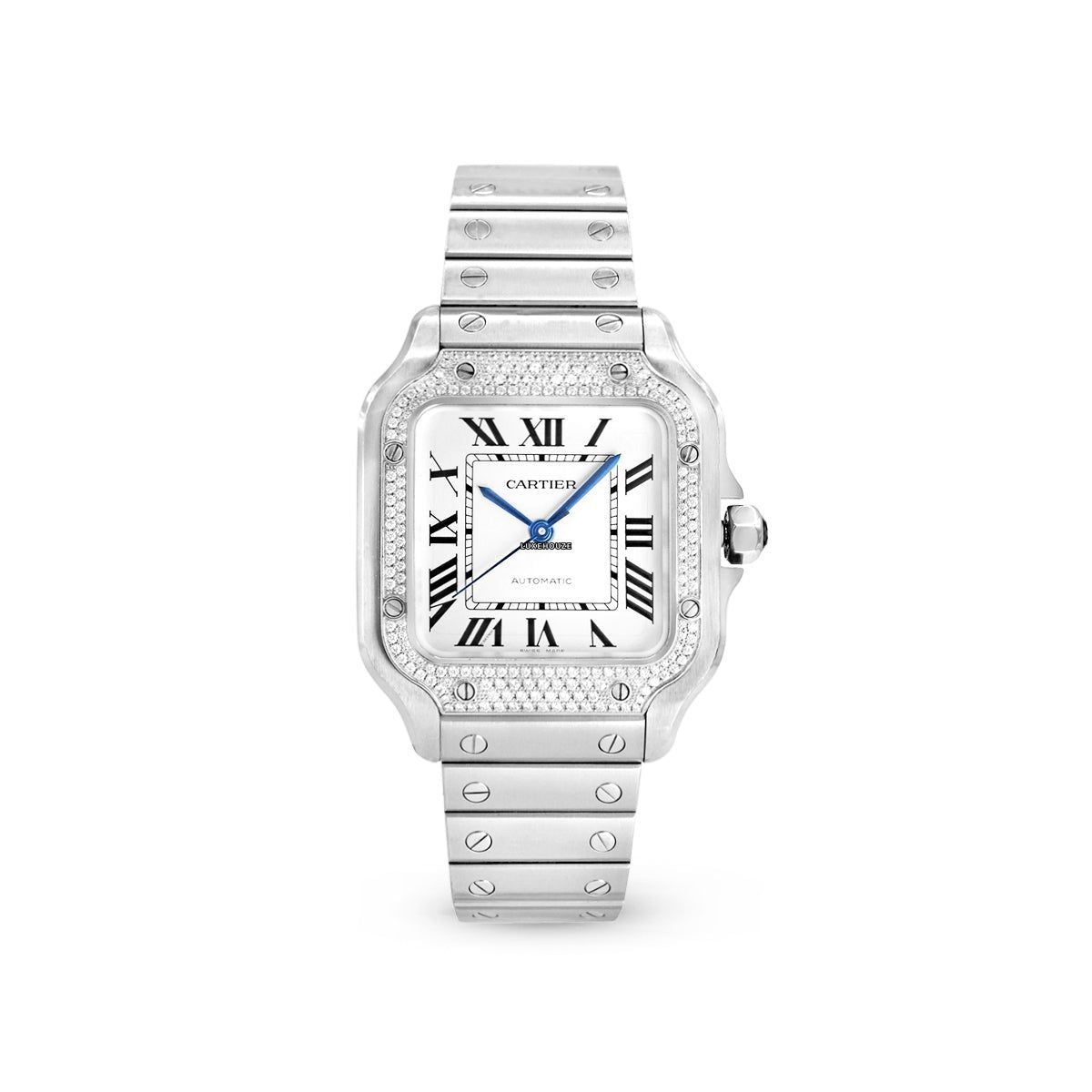 Jual Santos de Cartier W4SA0005 Silver Original dengan Harga Terbaik