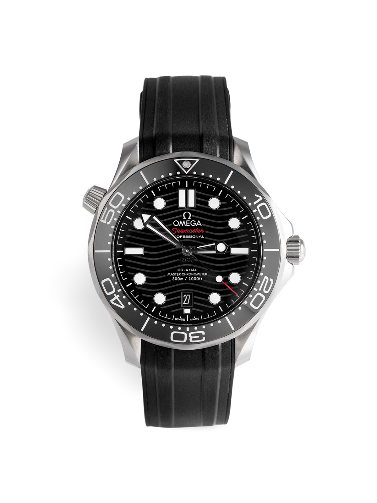 Jam Tangan Omega Seamaster Diver 300M 21032422001001 Black Dial