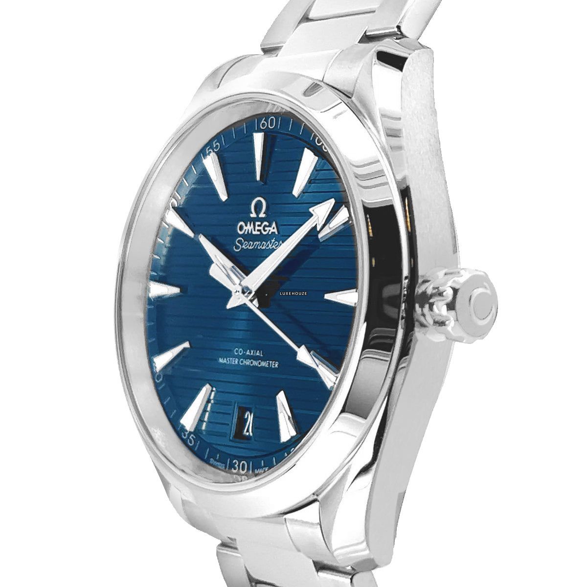 Omega Seamaster Aqua Terra 150M 22010412103004 Blue Dial, Sapphire Crystal, Bracelet 