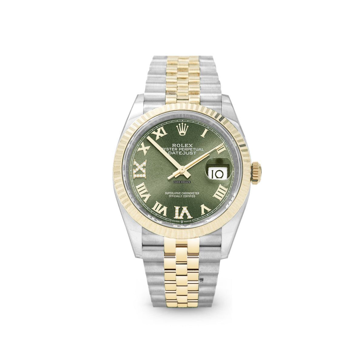 Rolex Datejust 36 126233VIIX Green Jubilee