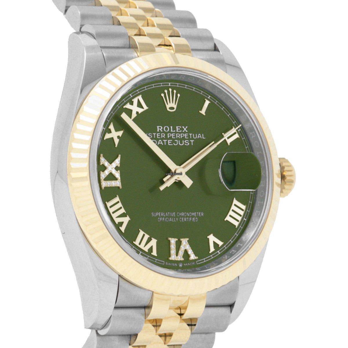 Rolex Datejust 36 126233VIIX Green Jubilee