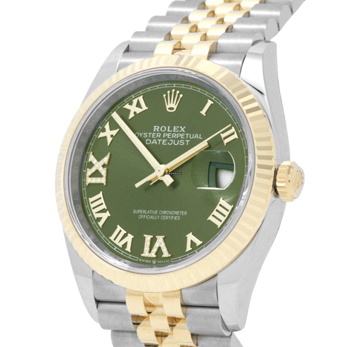 Rolex Datejust 36 126233VIIX Green Jubilee