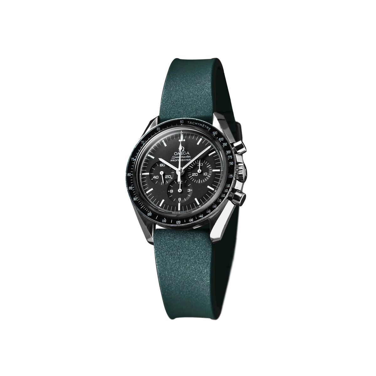 Delugs Emerald Green Rubber CTS Strap