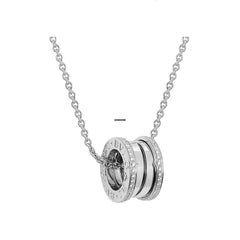 Bulgari B.ZERO1 NECKLACE 359618 White Gold