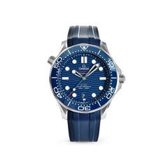 Omega Seamaster Diver 300M 21032422003001 Blue Dial, Rubber Strap