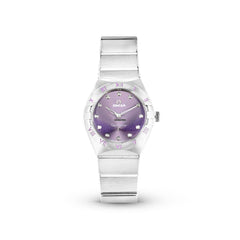 Omega Constellation Quartz 13110286060002 Purple Dial, Bracelet