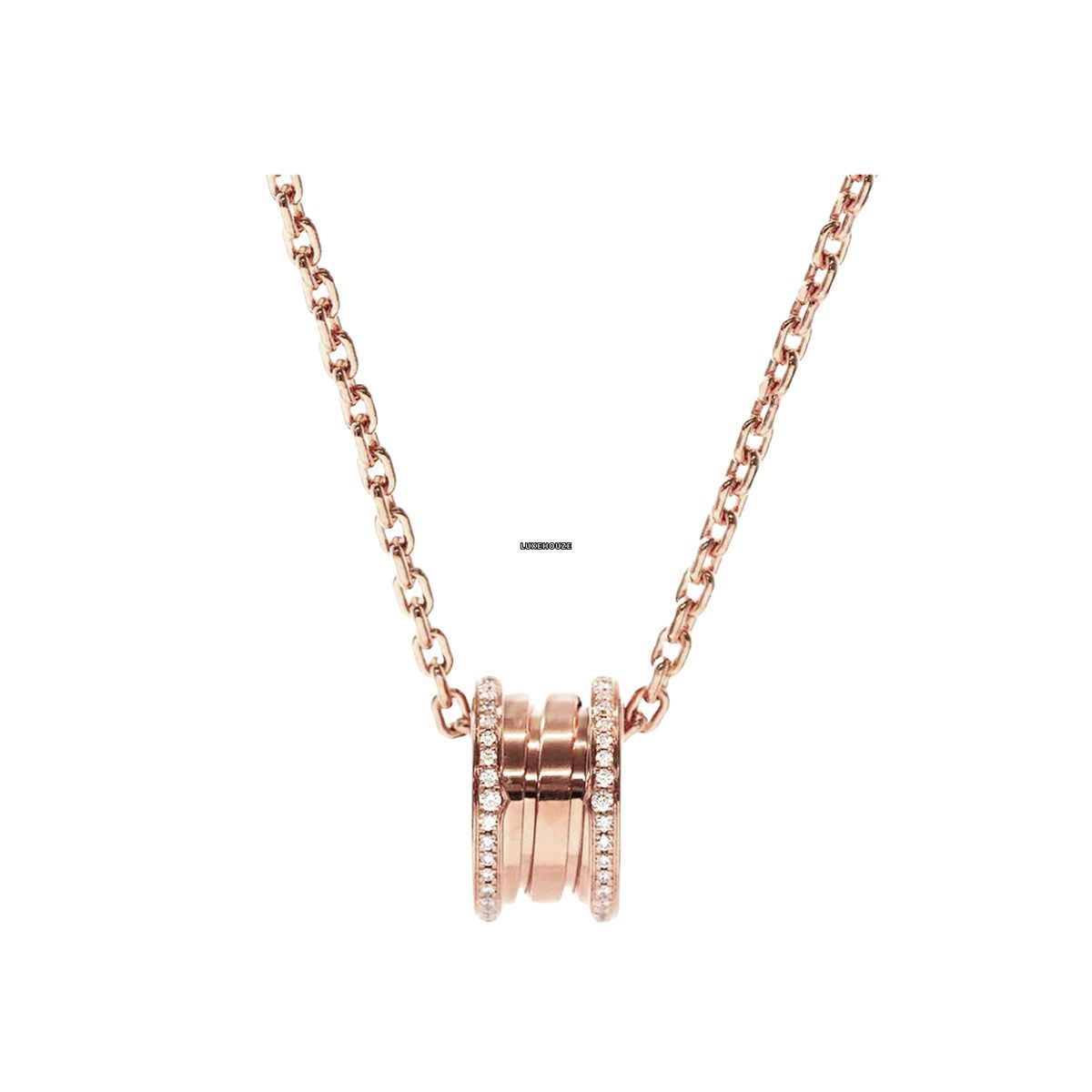 Bulgari B.ZERO1 NECKLACE 350052 Rose Gold