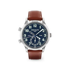 Patek Philippe Calatrava Pilot Travel Time 5524G Blue