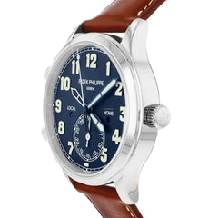 Patek Philippe Calatrava Pilot Travel Time 5524G Blue
