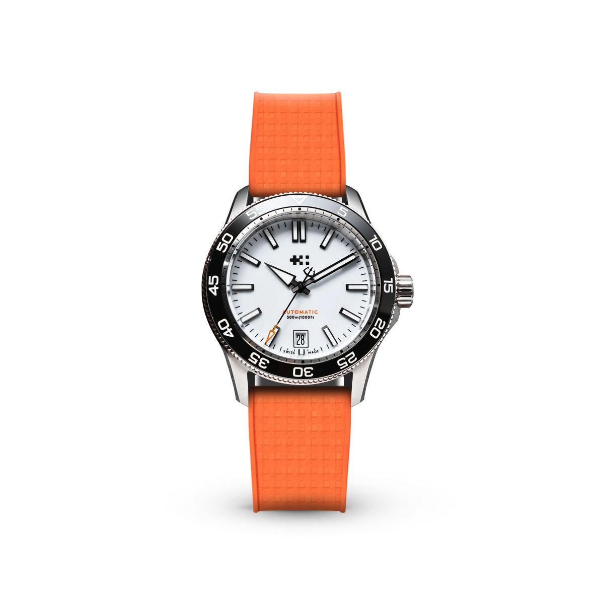 Delugs Orange Mosaic Rubber CTS Strap