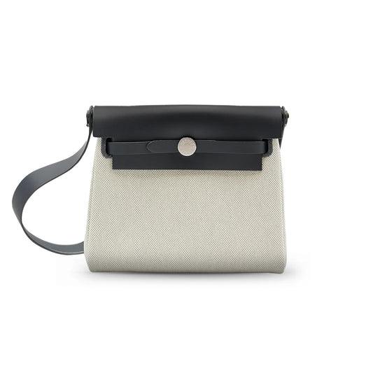 Hermès Mini Herbag Ardoise PHW K