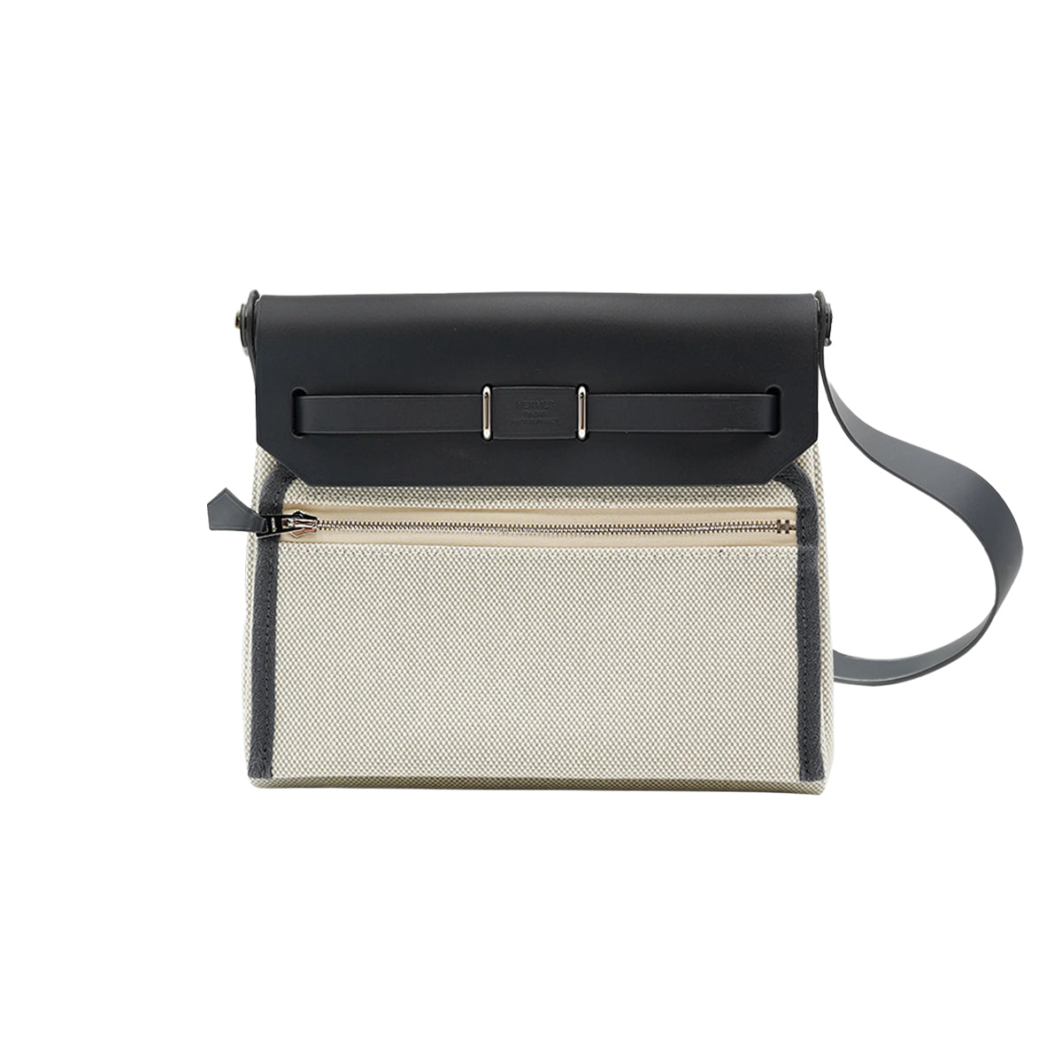 Hermès Mini Herbag Ardoise PHW K