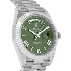 Rolex Day-Date 40 228239 Green Roman