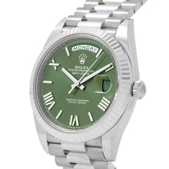 Rolex Day-Date 40 228239 Green Roman