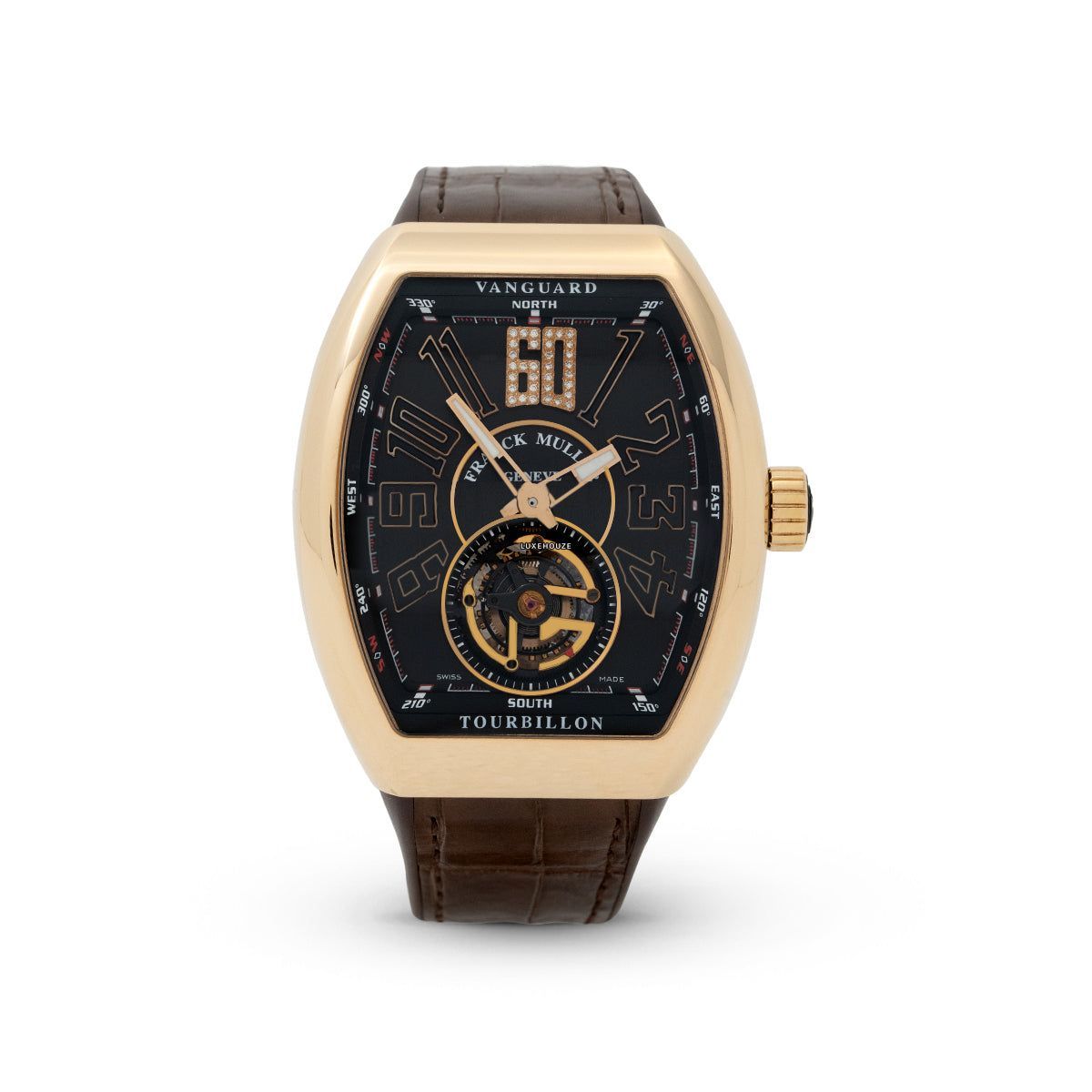 Franck Muller Vanguard V45 Tourbillon 5N.NR Black