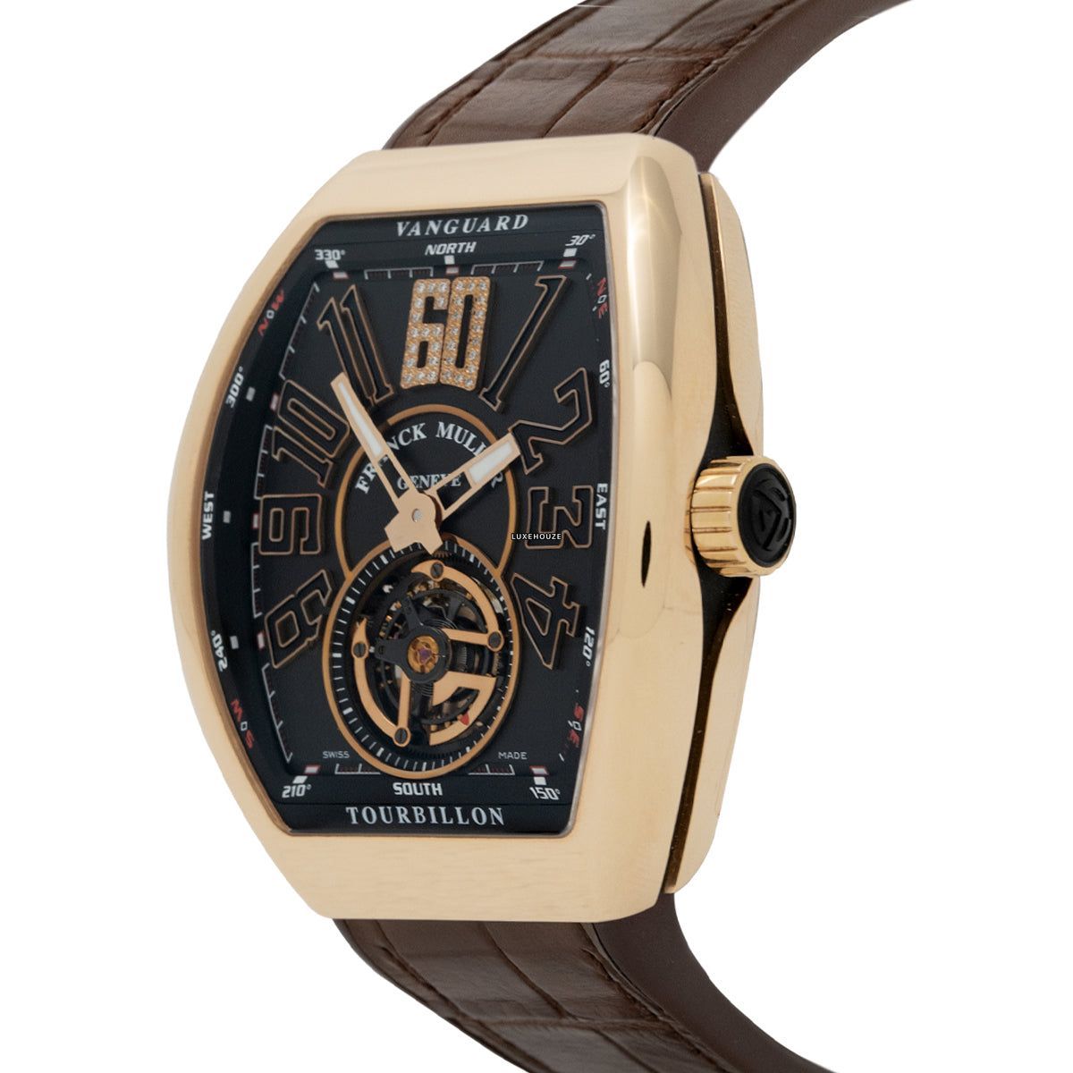 Franck Muller Vanguard V45 Tourbillon 5N.NR Black