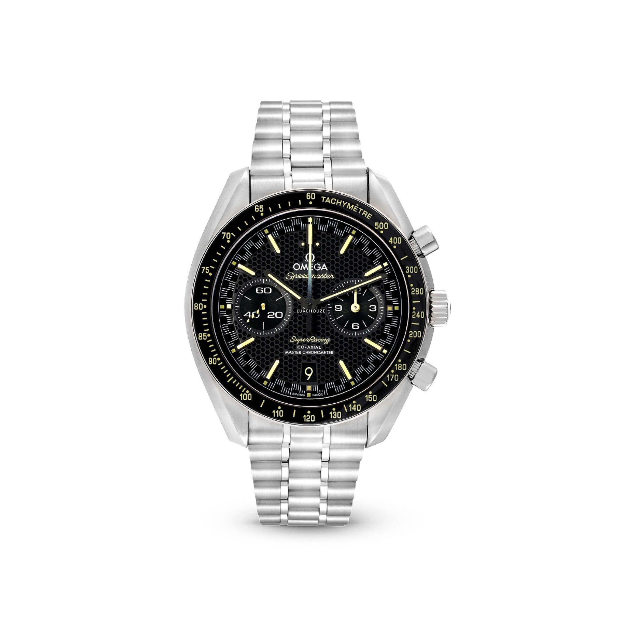 Omega Speedmaster Super Racing 32930445101003 Black Dial, Bracelet