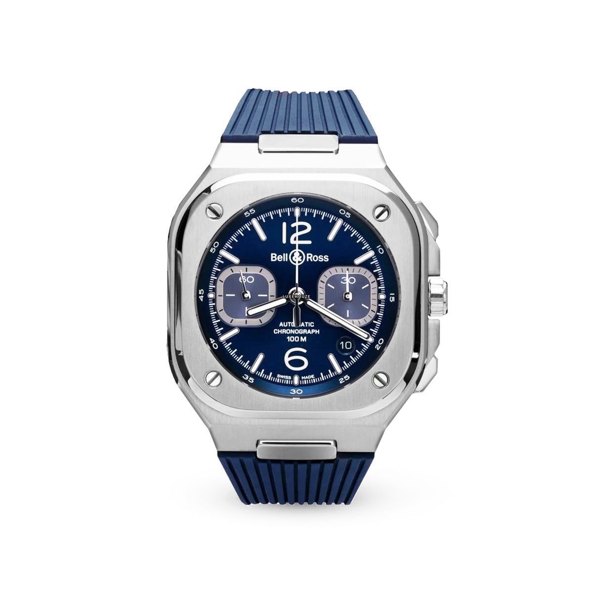 Bell & Ross BR05 Chrono BR05C-BLU-ST/SRB Blue