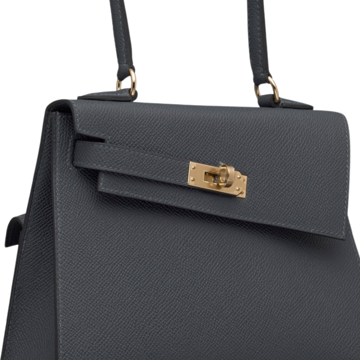 Hermès Kelly Disorde Gris Misty Epsom PBHW K