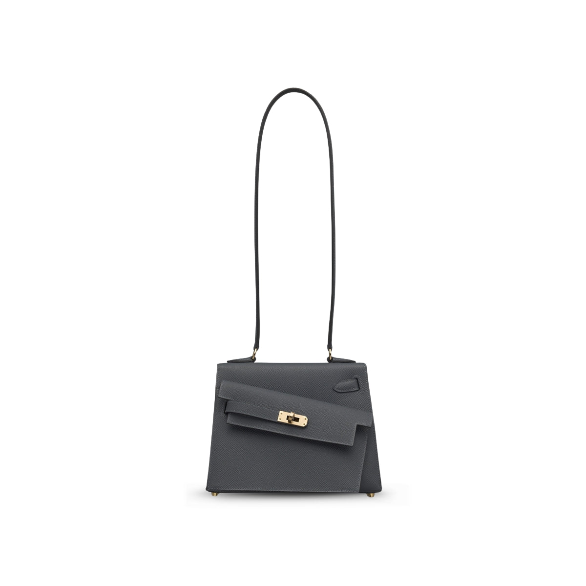 Hermès Kelly Disorde Gris Misty Epsom PBHW K