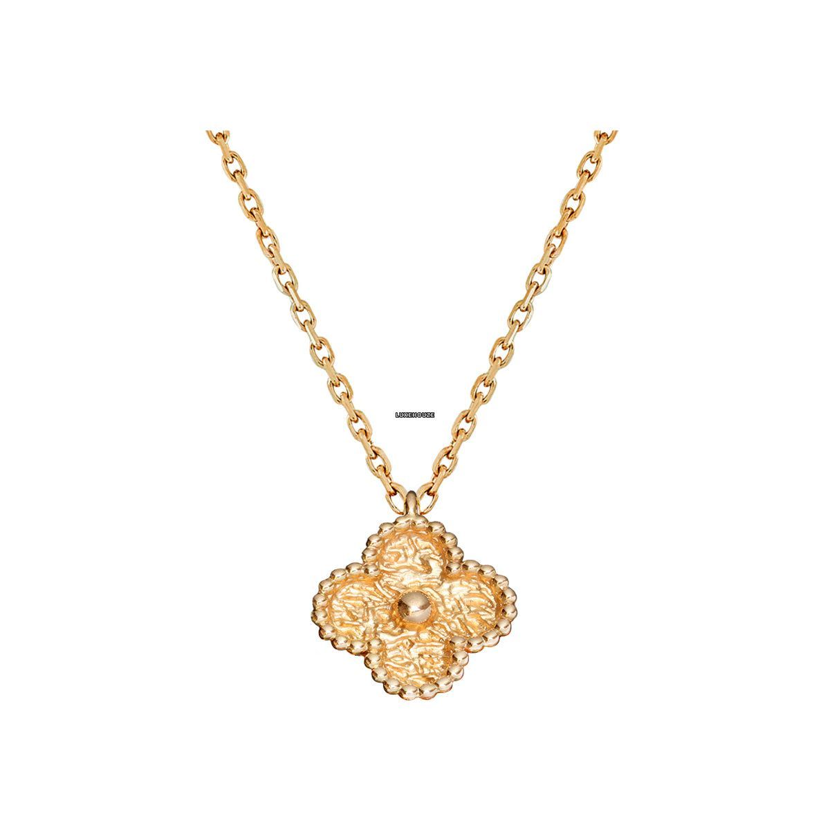  Van Cleef & Arpels Sweet Alhambra Pendant 18K Rose Gold VCARO8DF00