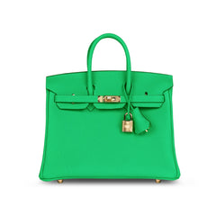 Hermès Birkin 25 Green Togo GHW Y