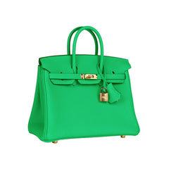 Hermès Birkin 25 Green Togo GHW Y