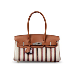Hermès Birkin Shoulder Toile Gold PHW K