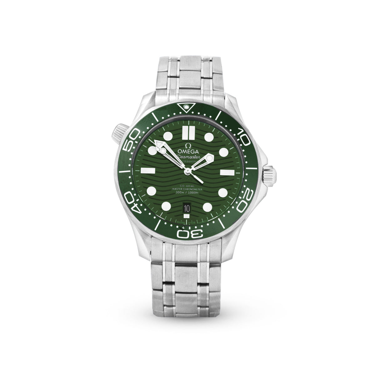 Omega Seamaster Diver 300M 21030422010001 Green Dial, Bracelet