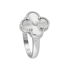 Van Cleef & Arpels Vintage Alhambra Ring 18K White Gold VCARP9XI00