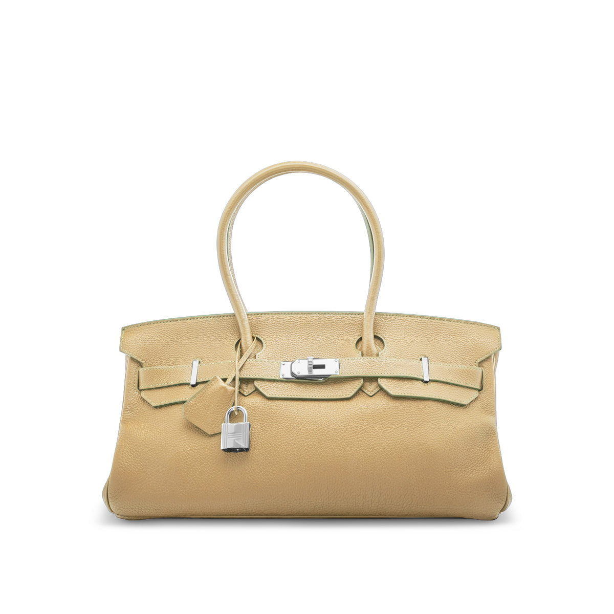 Hermès Birkin Shoulder Poussiere Evercolor PHW W