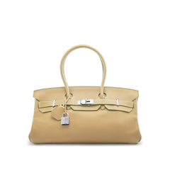 Hermès Birkin Shoulder Poussiere Evercolor PHW W
