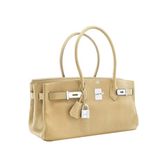 Hermès Birkin Shoulder Poussiere Evercolor PHW W