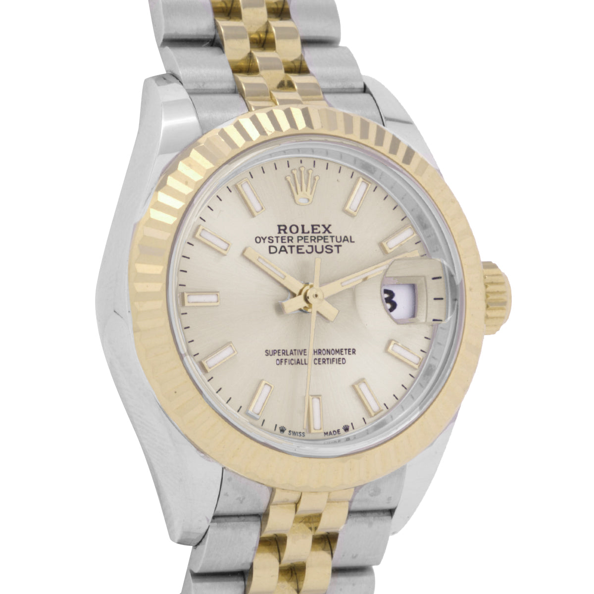 Rolex Lady-Datejust 28 279173 Silver Index Jubilee