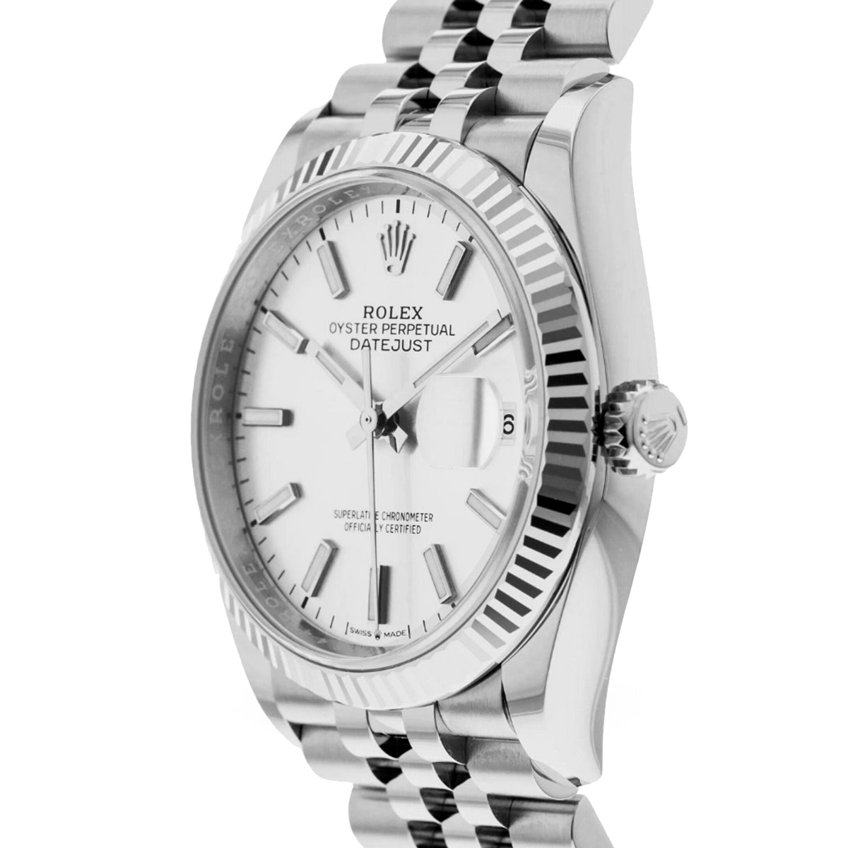 Rolex Datejust 36 126234 Silver Index Jubilee