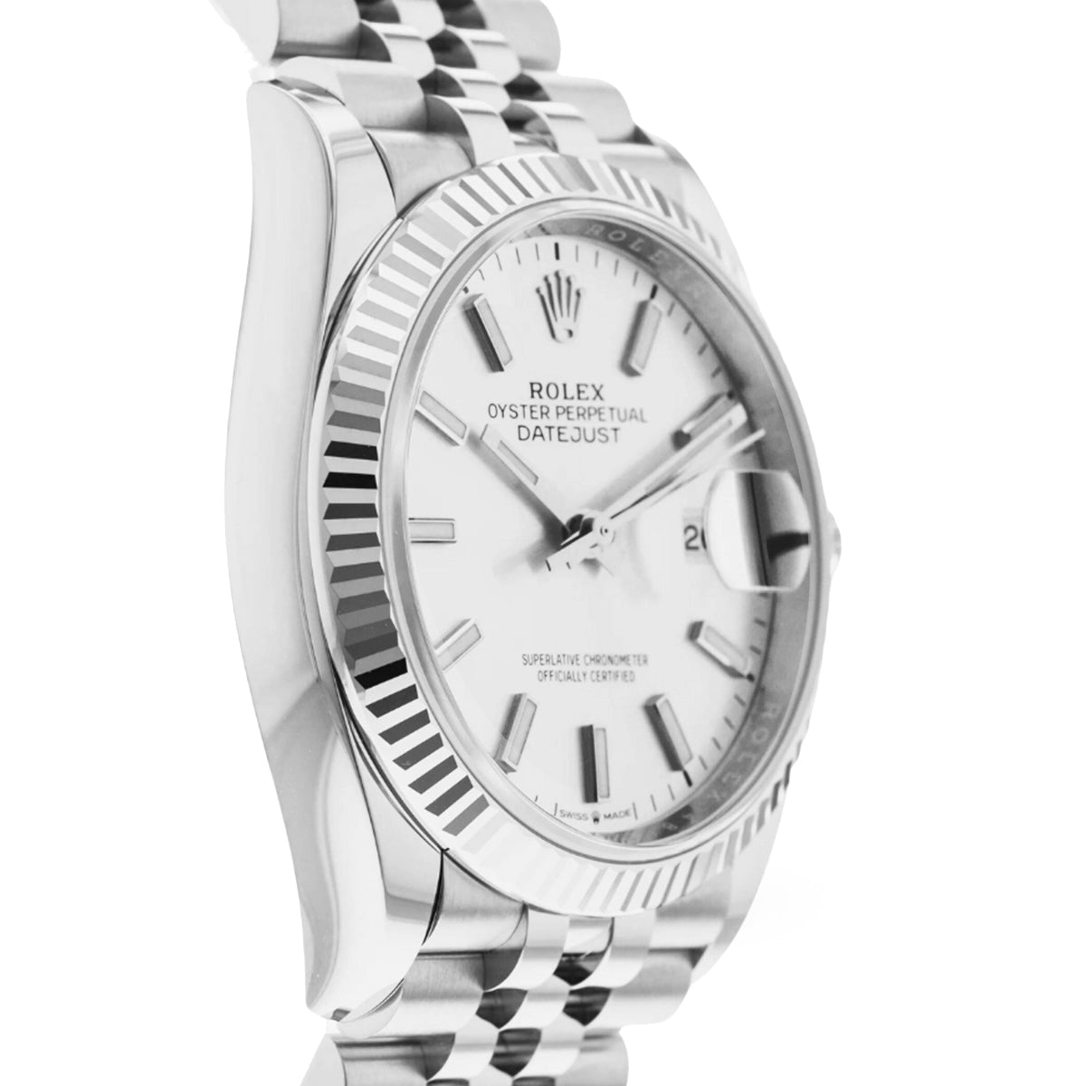 Rolex Datejust 36 126234 Silver Index Jubilee