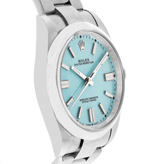 Rolex Oyster Perpetual 41 124300 Tiffany Blue