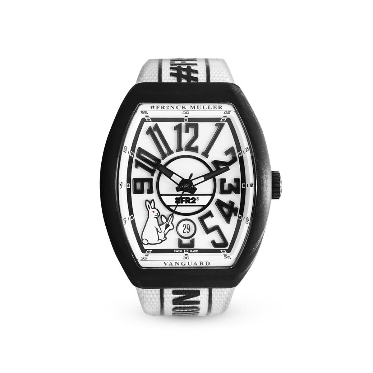 Franck Muller Vanguard V 41 SC DT GF GR NR FR2 CB White