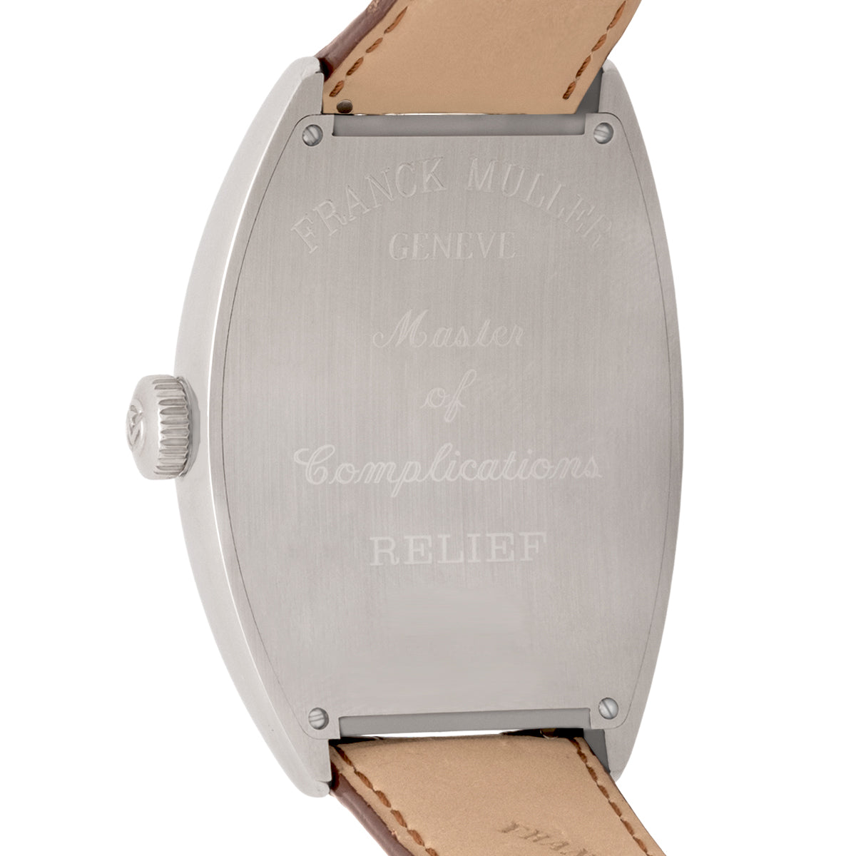 Franck Muller Cintrée Curvex 8880 SC Relief Silver