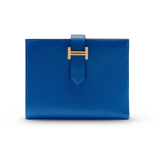 Bearn Compact Wallet Blue Zanzibar GHW C