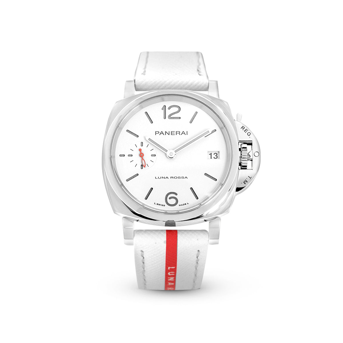 Panerai Luminor Due Luna Rossa 38 PAM01378 White