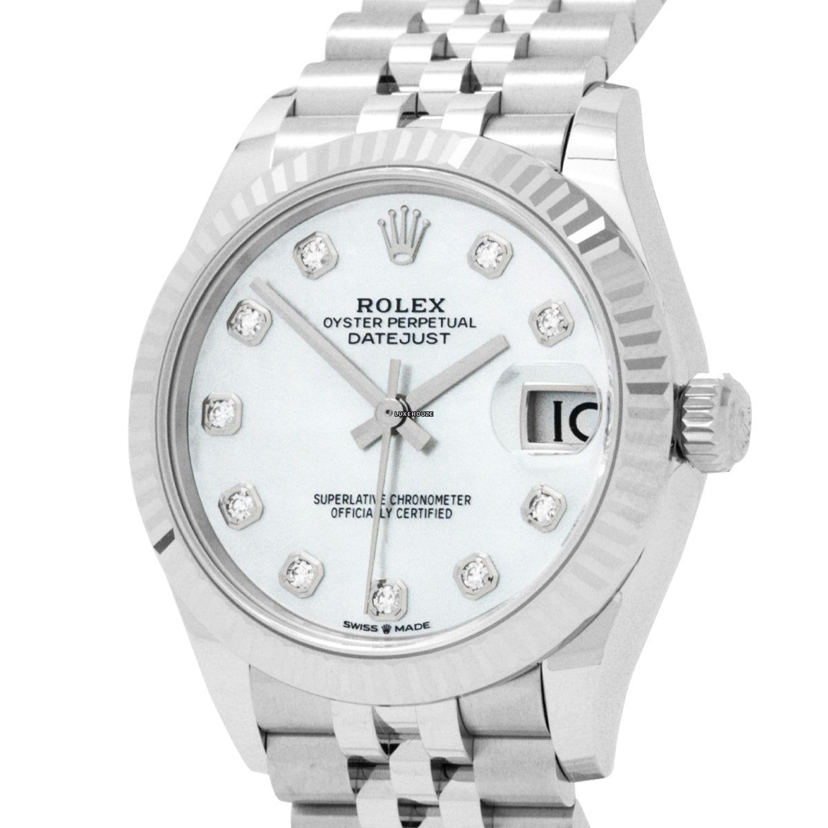 Rolex Datejust 31 278274 White MOP Jubilee