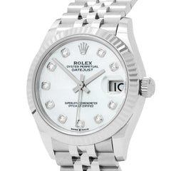 Rolex Datejust 31 278274NG White MOP Jubilee