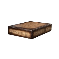 Bosphorus Daily Routines Tray - Parchment Patina Java Brown