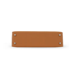 Hermès Kelly 20 Gold Epsom PHW W