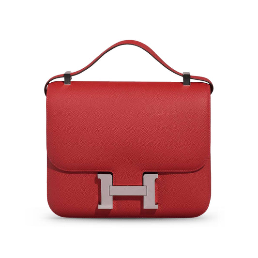 Hermès Constance 24 Rouge Cassaque Epsom PHW P