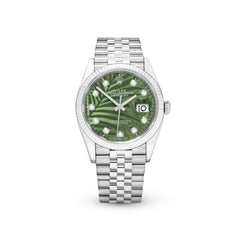 Rolex Datejust 36 126234G Green Palm Jubilee