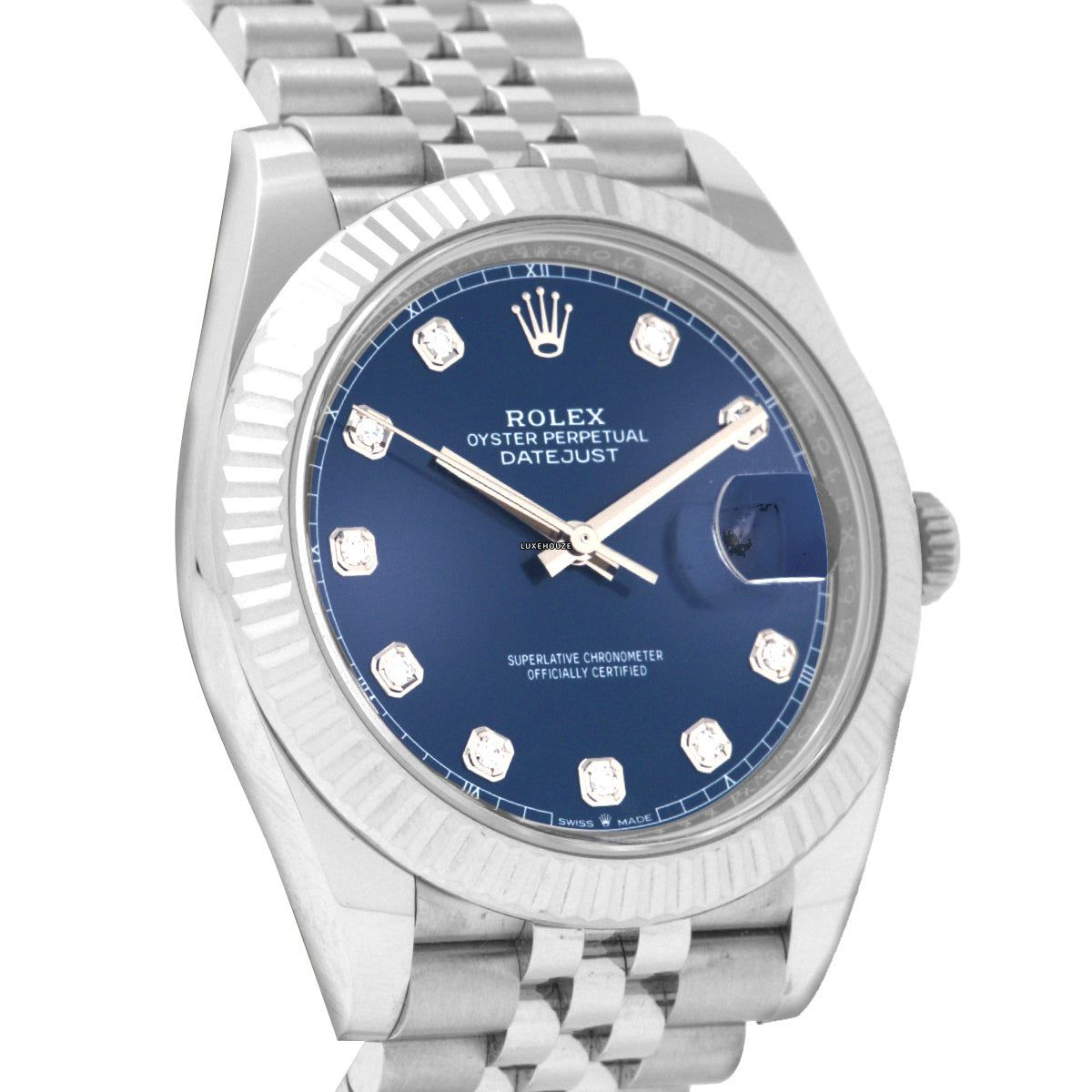 Rolex Datejust 41 126334G Blue Jubilee