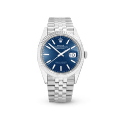 Rolexx Datejust 36 126234 Blue Index Jubilee