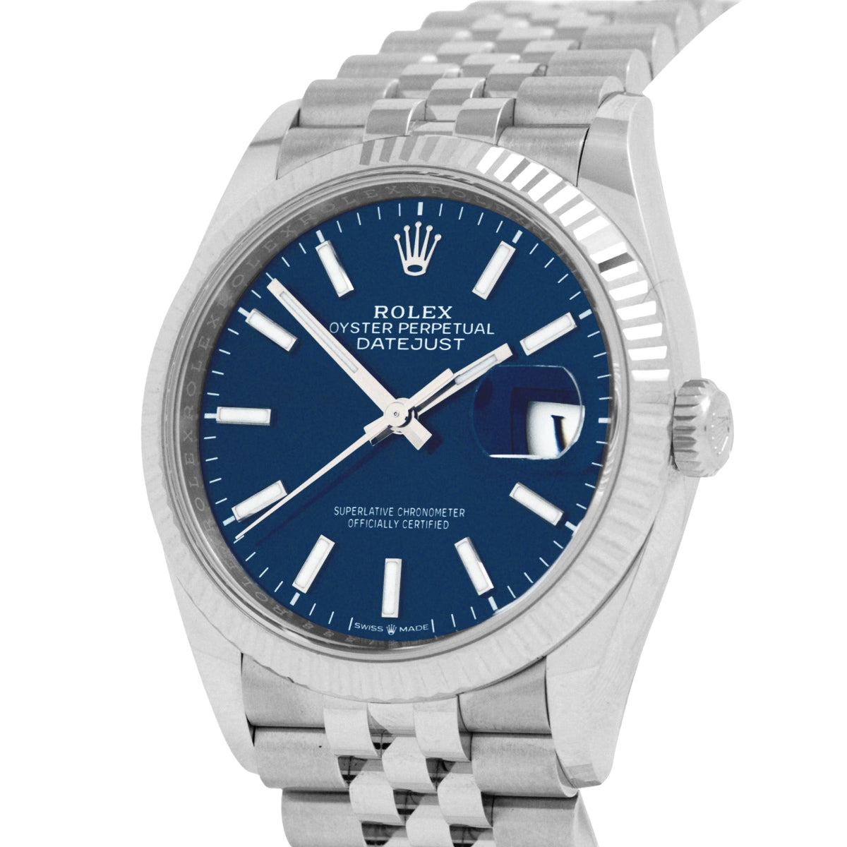 Rolex Datejust 36 126234 Blue Jubilee